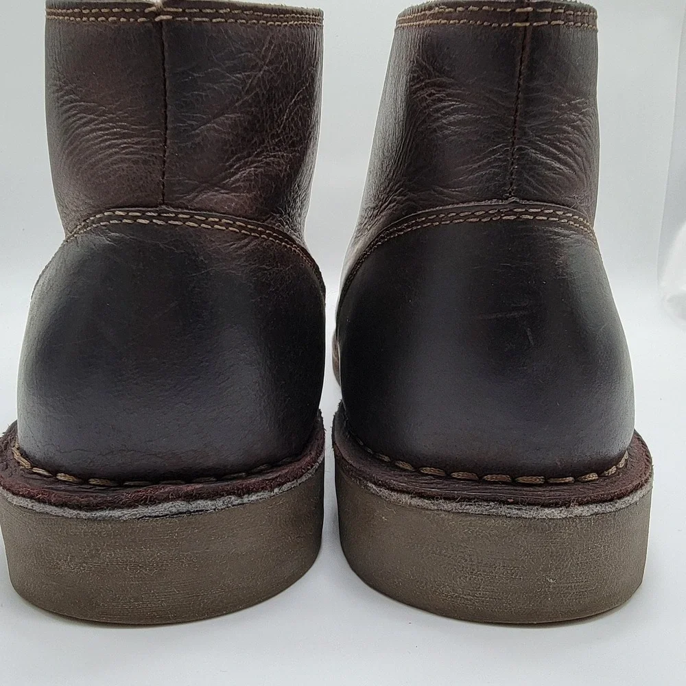 Dockers Mens Chukka Desert Boots Brown Leather Lace Up Size 13 LW 90-28459